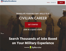 Tablet Screenshot of employexcellence.com